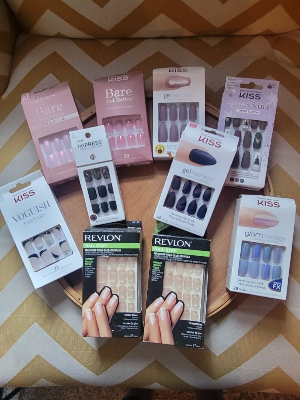 Kiss and Revlon Nail Assortment